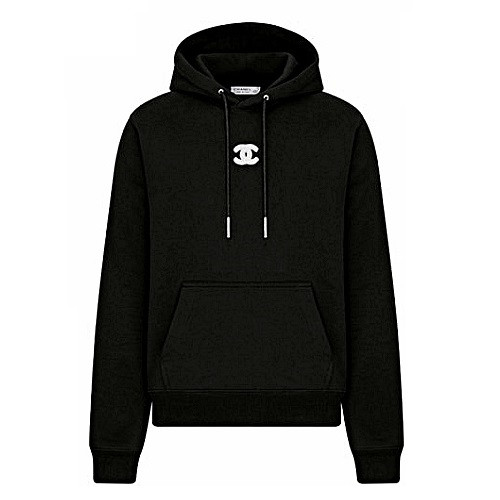 CHANEL 로고 패치 후드