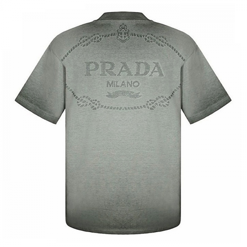PRADA 빈티지워싱 레이저 티셔츠