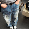 Chrome hearts 로고 패턴 빈티지 데님