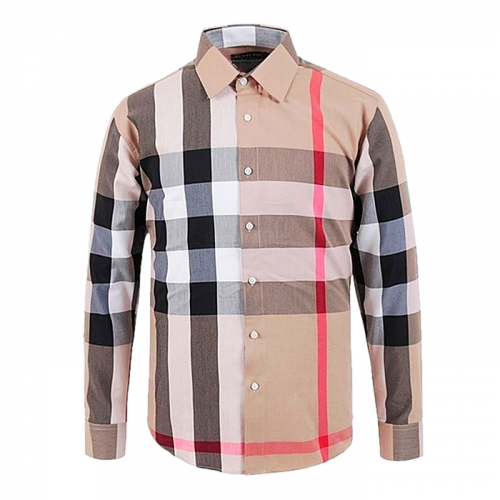 BURBERRY 미듐체크 베이직 셔츠