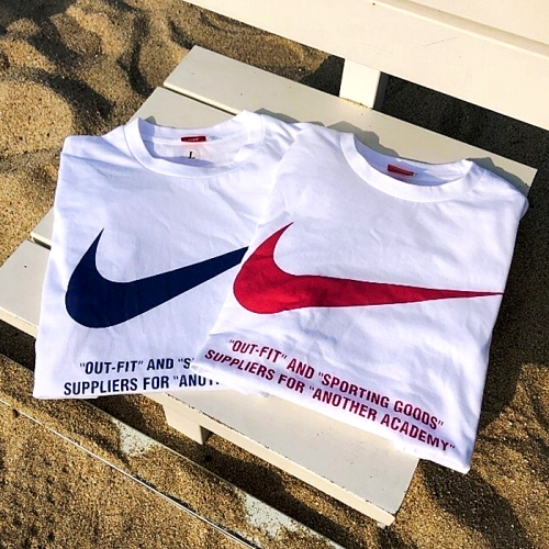 NIKE x OFF-WHITE 2020 나염 반팔 티셔츠