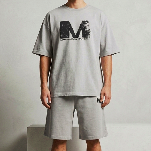 Maison Margiela 빈티지 M 프린팅 피그먼트 오버핏 셋업 SET