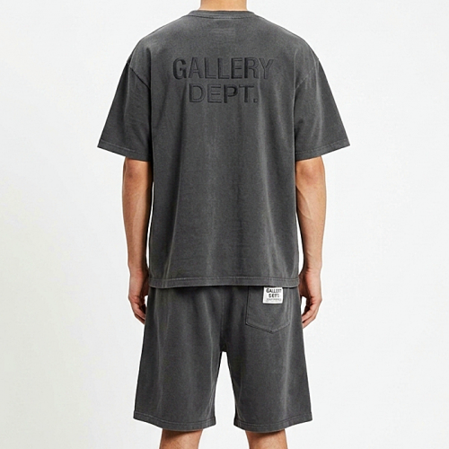 GALLERYDEPT 심플로고 프린팅 피그먼트 오버핏 셋업 SET
