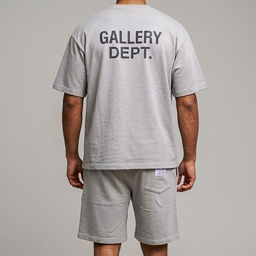 GALLERYDEPT 심플로고 프린팅 피그먼트 오버핏 셋업 SET