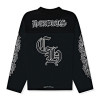 Chrome hearts 바시티로고드 메쉬 롱슬리브