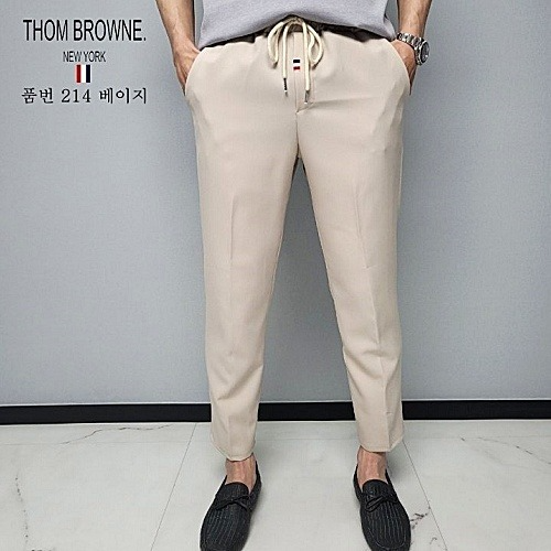 THOM BROWNE 214 썸머 슬랙스