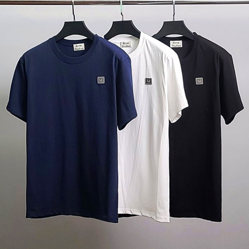 ACNE STUDIOS 그레이와펜 코튼 반팔티