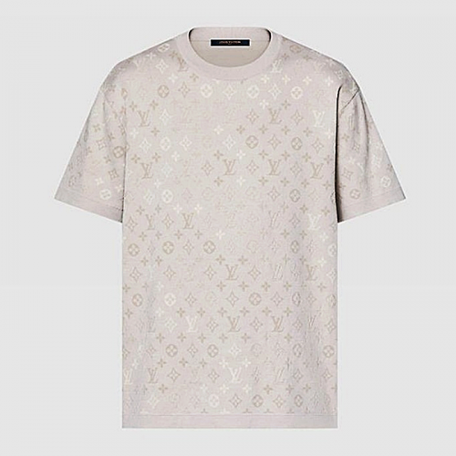 LOUIS VUITTON 모노그램 반팔 크루넥 니트