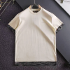 Loro Piana 배색 레터링 자수로고 코튼 라운드