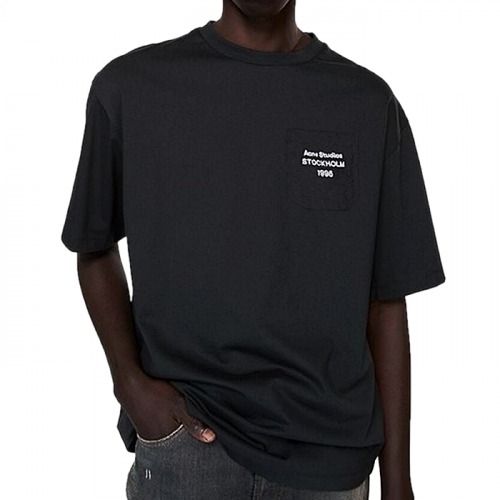 아크네 Acne Studios 1996 로고 포켓 티셔츠