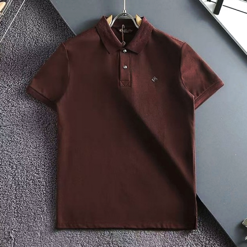 로로피아나 Loro Piana 와펜로고 자가드 코튼 카라티