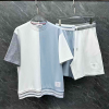 THOM BROWNE 4BAR 배색 하프 트레이닝 셋업 SET