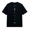 Chrome hearts 코어 크로스 패치 티셔츠