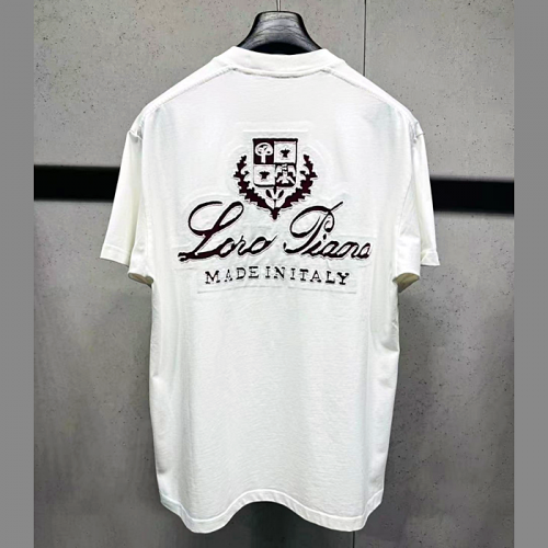 Loro Piana LP 레이어드 로고 티셔츠