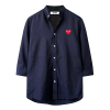 꼼데 COMME des GARÇONS 차이나 7부 셔츠