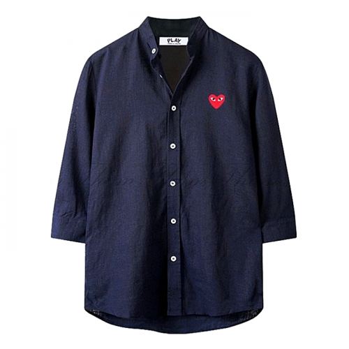 꼼데 COMME des GARÇONS 차이나 7부 셔츠