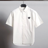 COMME des GARÇONS  와펜 클래식 반팔 셔츠