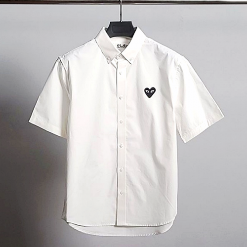 COMME des GARÇONS  와펜 클래식 반팔 셔츠