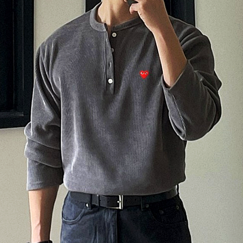꼼데 COMME des GARÇONS 골지 롱슬리브