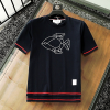 THOM BROWNE 가니피쉬 스터치 티셔츠