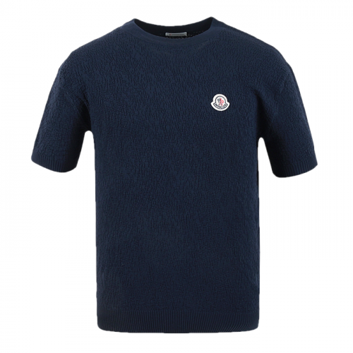 MONCLER 부클 베이직 라운드 니트