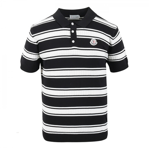 MONCLER 펀칭라인 카라 니트