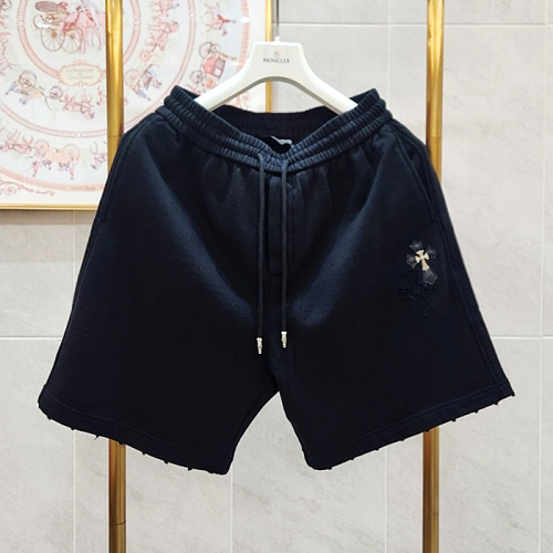 Chrome hearts 크롬 스틸 크로스 하프팬츠
