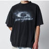 BALENCIAGA 워시드 크레용 루프 티셔츠