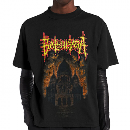 BALENCIAGA 사크레쾨르 오버 티셔츠