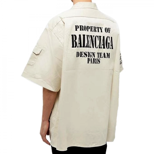 BALENCIAGA 디자인팀 포켓 오버 셔츠