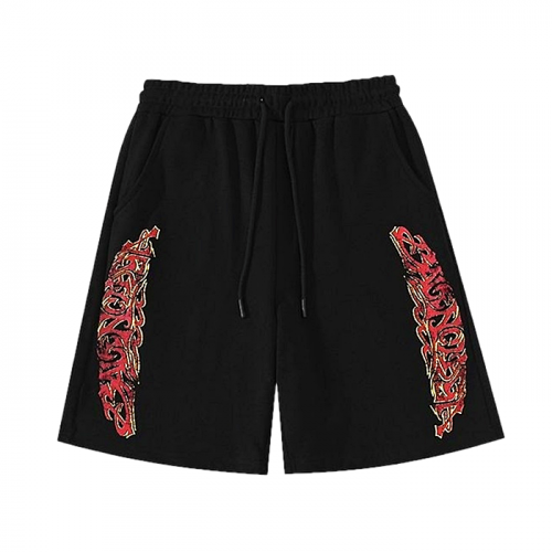 BALENCIAGA 파이어 로고 스웨트 쇼츠 A6427
