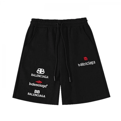 BALENCIAGA 멀티 로고 스웨트 쇼츠  A6424