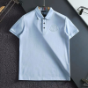 Moncler 오뚜기 자수패치 코튼 카라 티셔츠