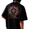 Chrome hearts 스크레쳐 홀스슈 빈티지 자수로고 숏 슬리브 티셔츠