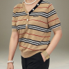 BURBERRY 버튼 브이 니트