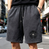 Chrome Hearts 피그먼트 홀슈스 하프팬츠