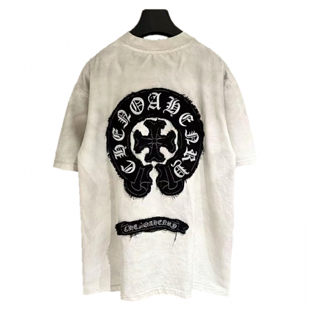 Chrome Hearts 배색 패치 티셔츠 NO.36