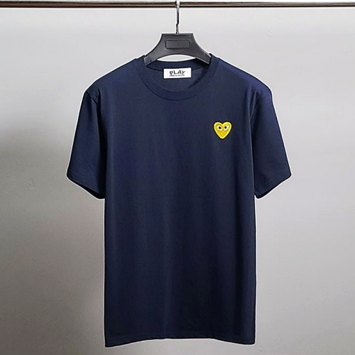 COMME des GARÇONS 골드와펜 라운드 티셔츠