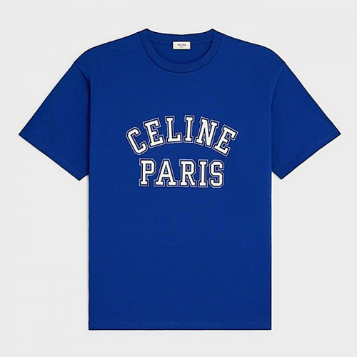 셀린느 CELINE 라인 바시티 티셔츠