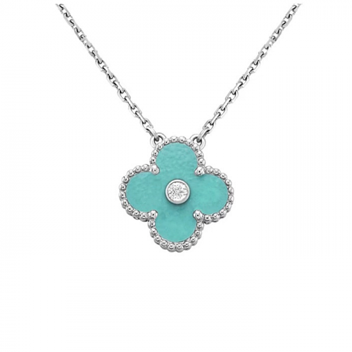 Vancleef & arpels 빈티지 알함브라 펜던트 - 터콰이즈