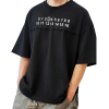 메종 Maison margiela 라인절개 레터링 티셔츠