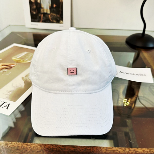 Acne Studios 마이크로 페이스로고 자수 볼캡