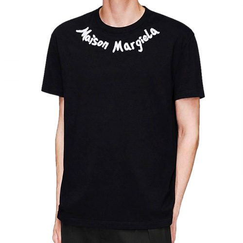 Maison Margiela MM6 넘버링 로고 숏 슬리브 티셔츠