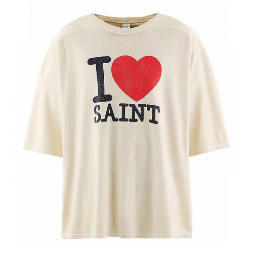 SAINT MICHAEL 러브 세인트 티셔츠
