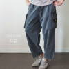 스톤아일*드 STONE ISLAND 벌룬 카고팬츠