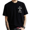Chrome Hearts 세메터리 멀티 로고 홀스슈 숏 슬리브 티셔츠
