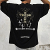 Chrome Hearts 페인팅 세메터리 빈티지 자수 로고 빈티지 티셔츠