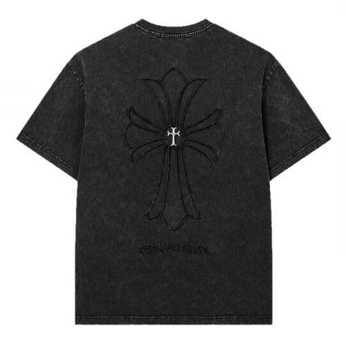 Chrome Hearts 피그먼트 빈티지 숏 슬리브 티셔츠