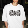 GUCCI 플라워 로고 반팔 티셔츠