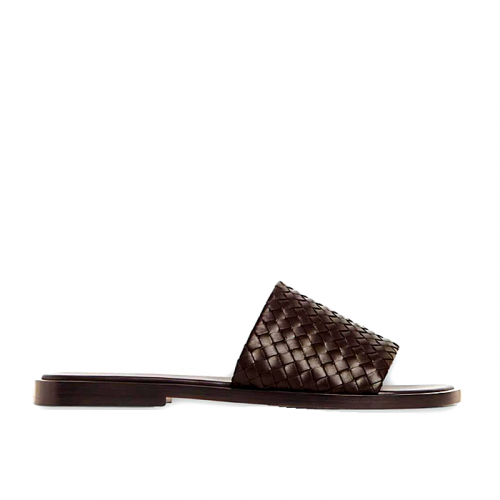 BOTTEGA VENETA 엘리오 뮬 - 브라운